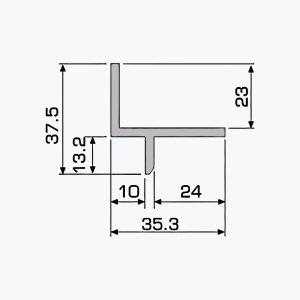 TEMPOLISTEL® A114 dekoratyvinis profilis - Image 2