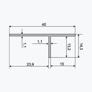 TEMPOLISTEL® A134 T profilis - Image 2